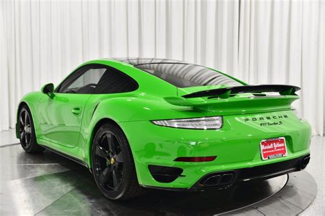 Pre Owned 2016 Porsche 911 Turbo S 2d Coupe In Cleveland B20135