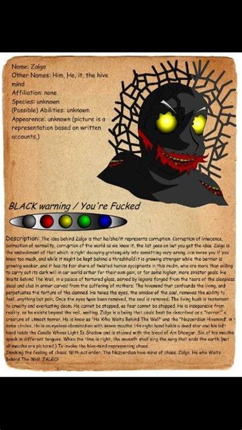 Below is an example of a regular comic converted into zalgo form: Creepypasta profiles | crëëpypästä | Pinterest | The o ...