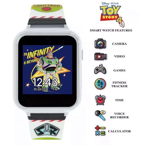Disney Toy Story Quartz Digital Dial Rubber Strap Boys Watch Tym4103