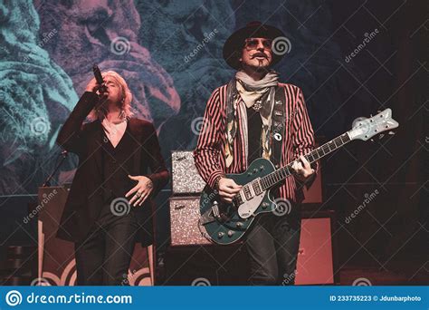 Rival Sons Performing At The Fillmore In Detroit Michigan On 10 27