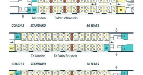 Seat Map Eurostar