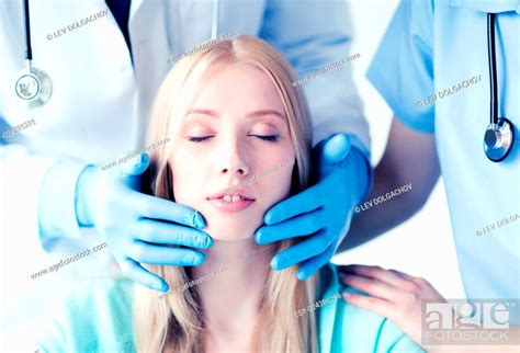 Healthcare Medical And Plastic Surgery Concept Plastic Surgeon Or