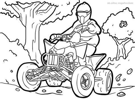 15 Artistique Coloriage De Quad Images | Coloriage, Coloriage quad