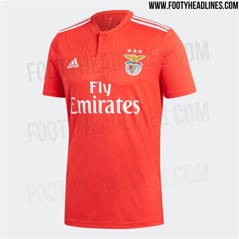 Sl benfica home and away kits 17/18. Benfica 18-19 Home Kit Released - Footy Headlines