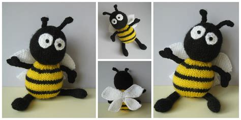 Bumble The Bee Toy Knitting Patterns On Luulla
