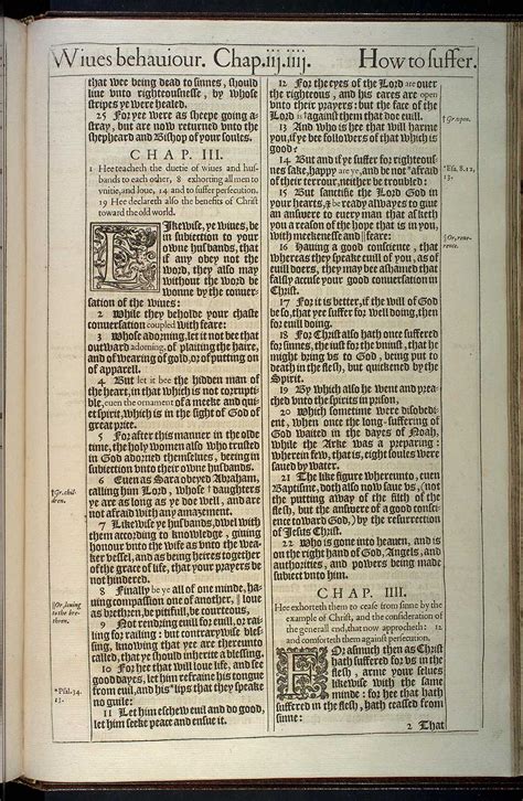THE FIRST EPISTLE GENERALL OF PETER. (ORIGINAL 1611 KJV)
