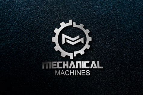 Mechanical Machines Mechanic Logo Design Mechanics Logo Machine Logo