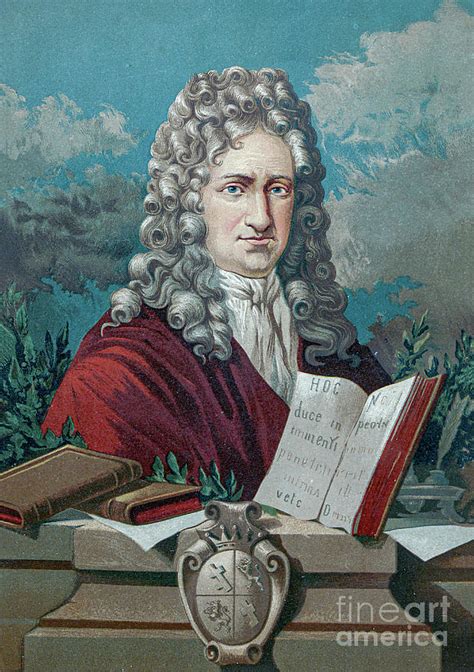 Gottfried Wilhelm Von Leibniz X1 Pyrography By Historic Illustrations Pixels