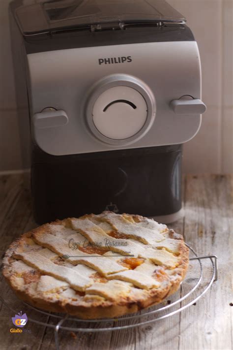 Crostata Alla Marmellata Con Pasta Maker Philips Ricetta Ricette
