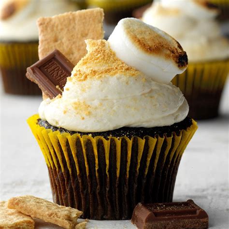 Smores Cupcakes Recipe How To Make It Taste Of Home