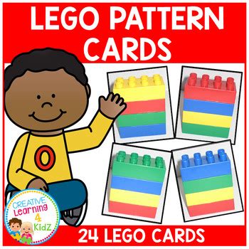 LEGO Pattern Cards By Creative Learning 4 Kidz TpT