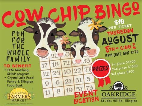 South east texas food bank. Cow Chip Bingo To Benefit Food Banks And Matching SNAP ...