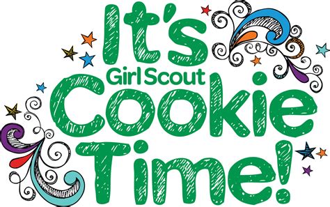 Its Cookie Time Stationary Corners Girl Scout Cookie Sales