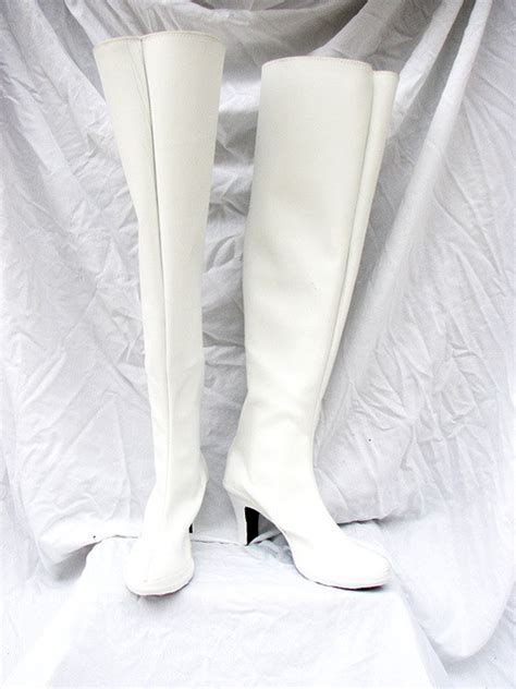 Sailor Moon White Cosplay Boots Shoes 124 6500 Otaku Sky Anime Accessories Online Store