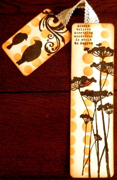 Bookmarker Unity Blog Hop Paper Bookmarks Bookmarks Handmade Handmade