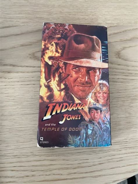 INDIANA JONES AND The Temple Of Doom VHS 1989 0 99 PicClick