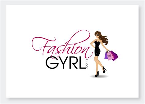 Feminine Elegant Clothing Logo Design For Fashion Gyrl By