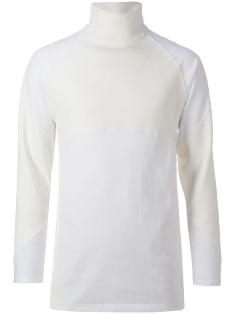 Check spelling or type a new query. Undecorated Man Turtleneck Long Sleeve T-shirt in White ...