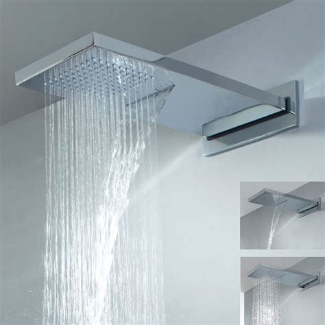 Shower Head Filter Waterfall Shower Contemporary Home Decor Shower