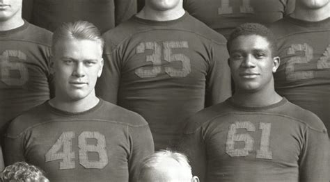 Future President Gerald R Ford Stood Up For Teammate Against Racist