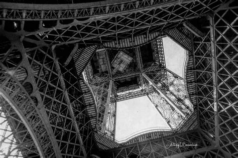 View Up From Under The Eiffel Tower Paris 25 Bws1 1 Flickr