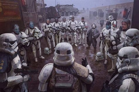 Life In The Imperial Army Art By Edouard Groult Starwars Star