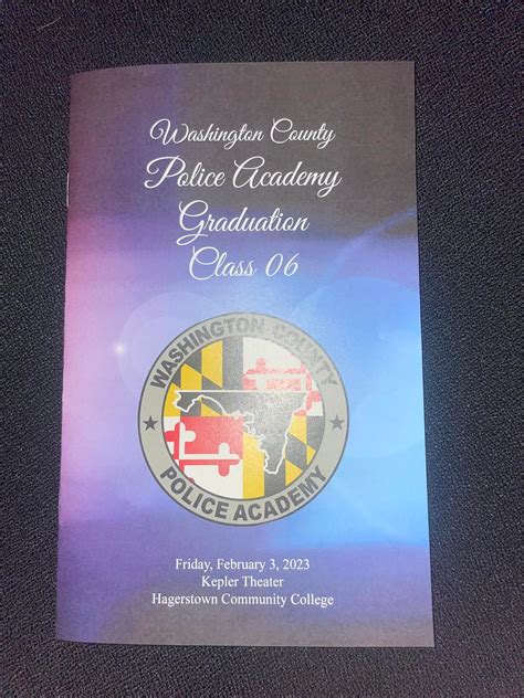 Congratulati... - Washington County Sheriff's Office, Maryland
