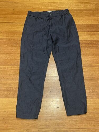 Blaq Melbourne Mens Linen Pants Size Medium Ebay