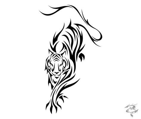 De Tigres Chinesezodiactattootigerbyvisuallyours D491kn3 Tribal