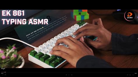 Ek861 Typing Test Asmr Typing Asmr Unboxing Youtube