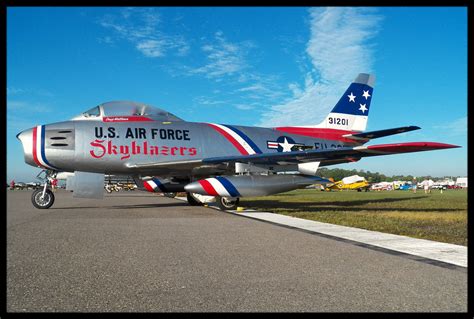 F 86 Sabre Usaf This Beautiful North American F 86 Sabre I Flickr