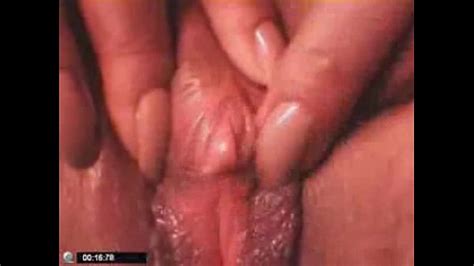 Masturbating My Wet Erect Clitoris And Pussy