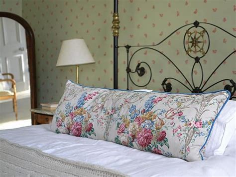 They also make a good back support pillow. extra large bolster pillow, double bed bolster pillow ...