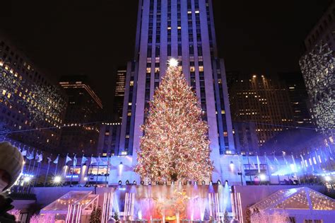 Photos Rockefeller Center Christmas Tree Lighting