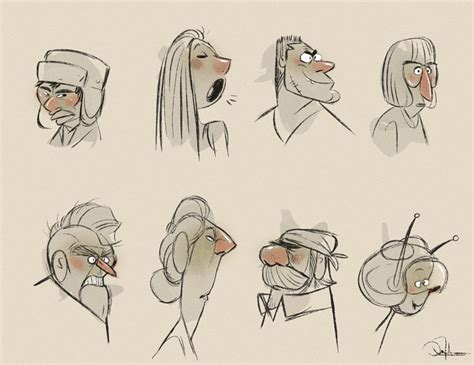 227 Best Images About Character Design Faces Old People