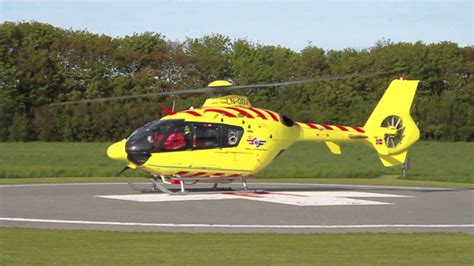 Ec 135 Medical Helicopter Take Off Youtube