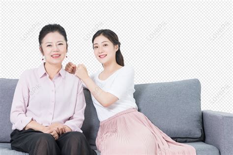 Mother Daughter Massage Png Free Download And Clipart Image For Free