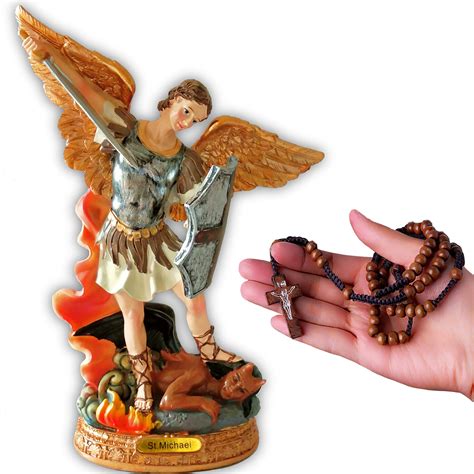 Buy San Miguel Arcangel Statue St Michael Statue Archangel Michael Saint Michael Statue Online