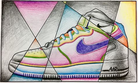 Abstract Shoe Value Drawing Create Art With Me