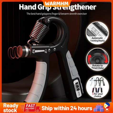 5 60kg R Shaped Hand Grip Strengthener Injury Recovery And Muscle