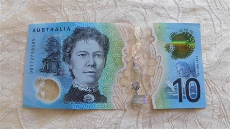 Australian 10 Dollar Banknote Youtube