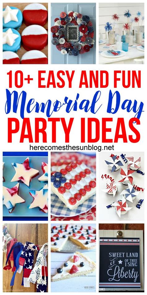 10 Easy And Fun Memorial Day Party Ideas Here Comes The Sun