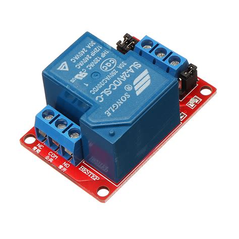 Bestep 1 Channel 24v Relay Module 30a With Optocoupler Isolation