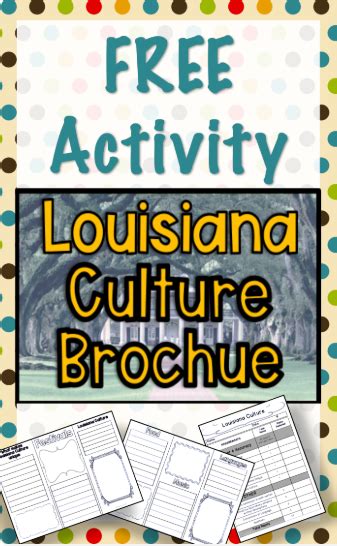 Louisiana Culture Brochure Louisiana Culture Louisiana History