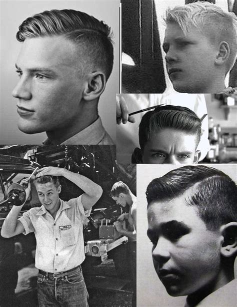 Like Mom And Apple Pie Modern Vintage 1950s Boys Hairstyle