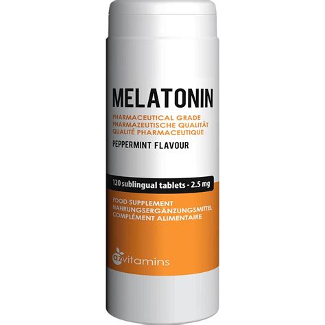 Melatonin is used to combat jet lag and ease sleep problems like insomnia. Melatonin (2,5 mg - 120 Tabletten) Ihr Shop für ...