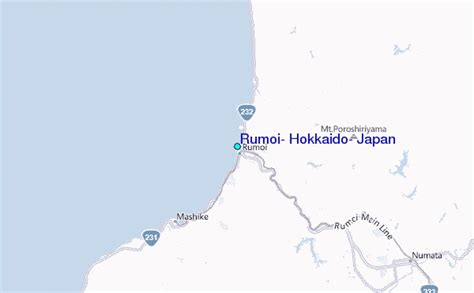 Rumoi Hokkaido Japan Tide Station Location Guide