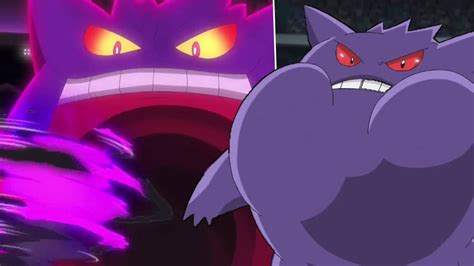 Ashs Gengar Literally Eats Another Pokémon In New Episode Of The Anime