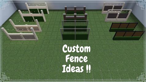 Roblox Bloxburg Custom Fence Ideas Game Passes Needed Youtube