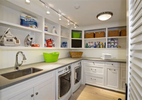 Browse laundry room ideas and decor inspiration. 17 L-Shaped Laundry Designs For Better Use Of The Space ...